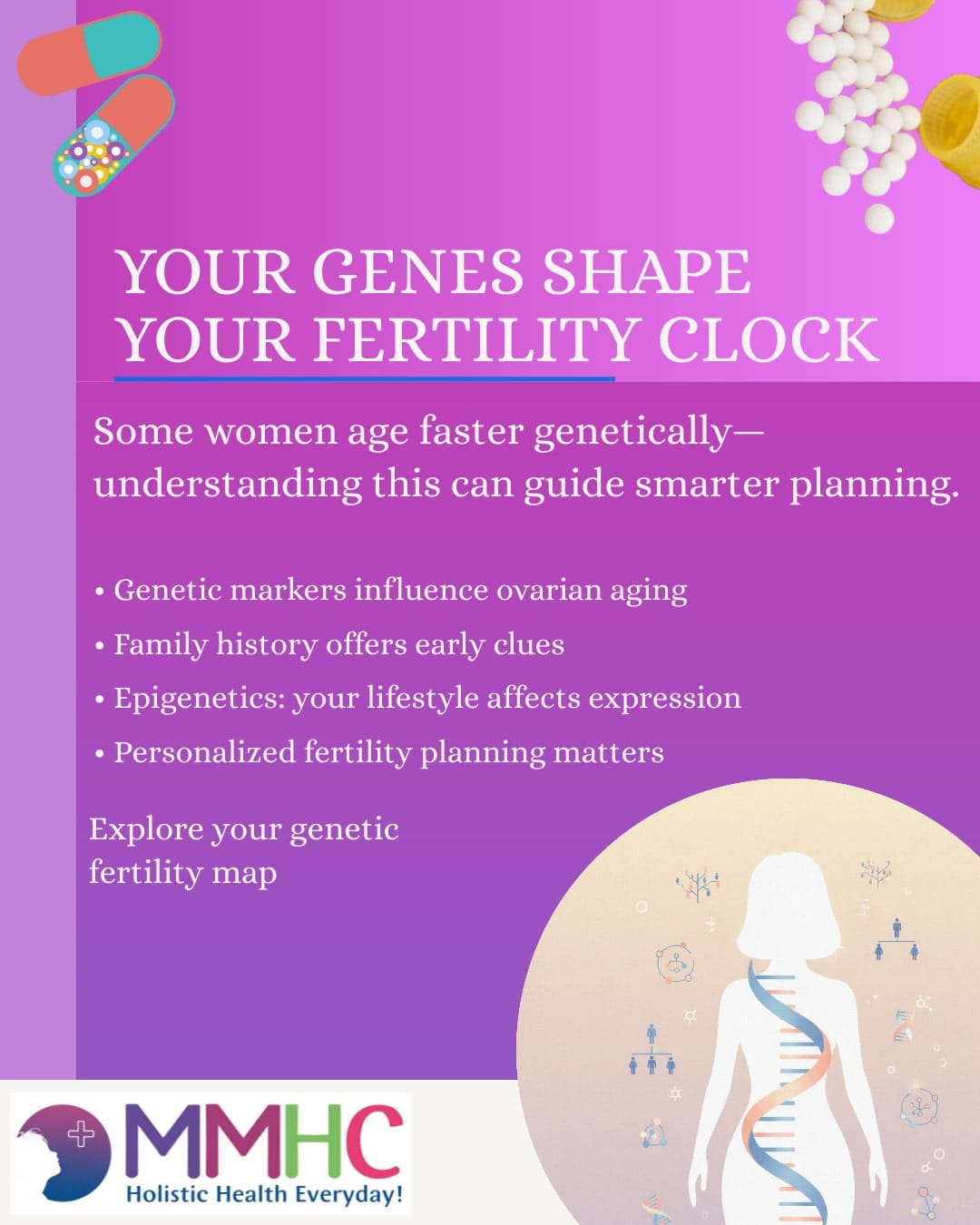"Genetics shape ovarian aging and egg quality decline"