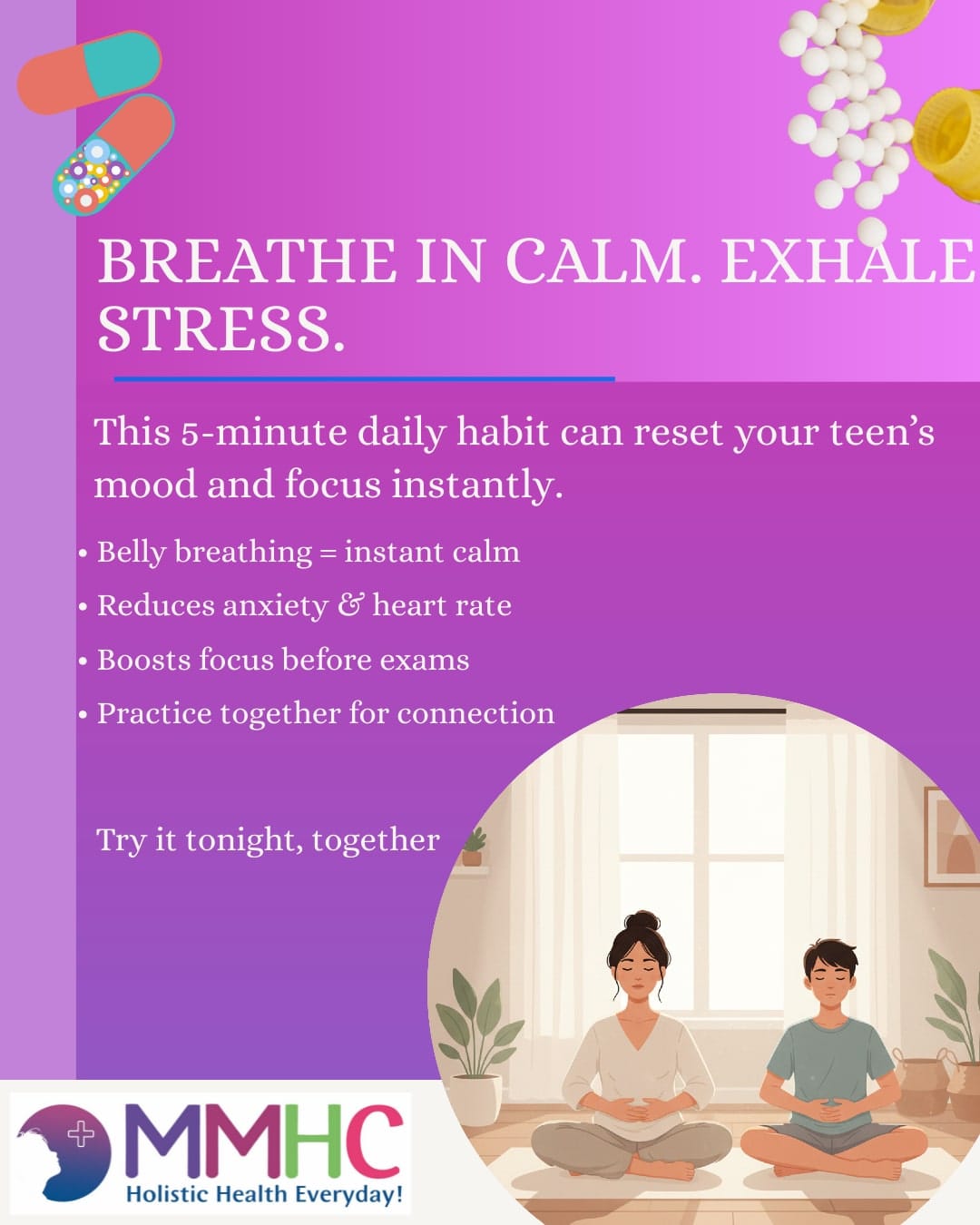 Parent and teen walk at sunrise, symbolizing resilience.